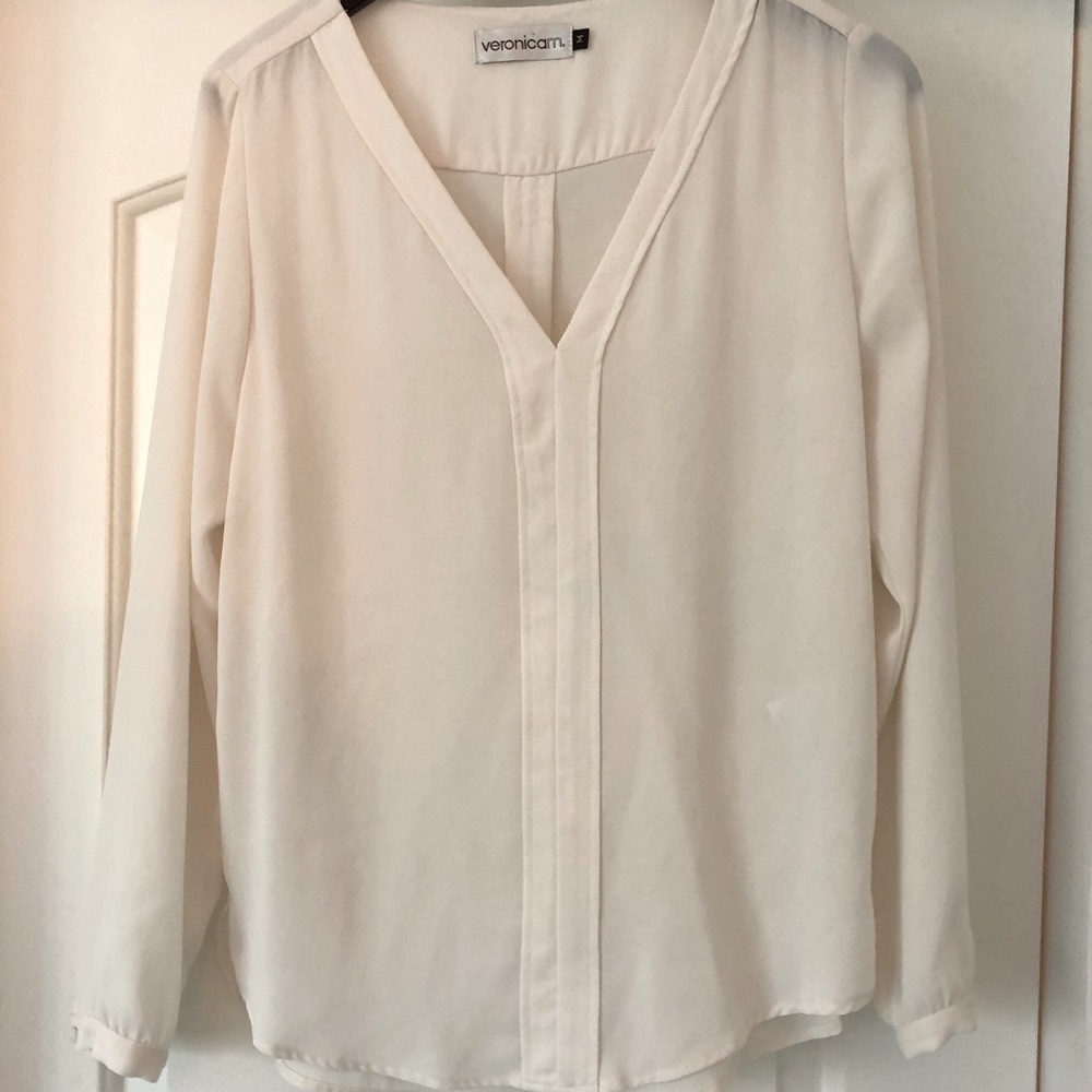 Veronica M Beige Blouse